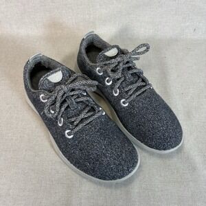 Allbirds Wool Runners Women's Size 8 Charcoal Gray Black Comfort Shoes‎ Sneakers